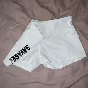 Savage barbell shorts! Both size small :)